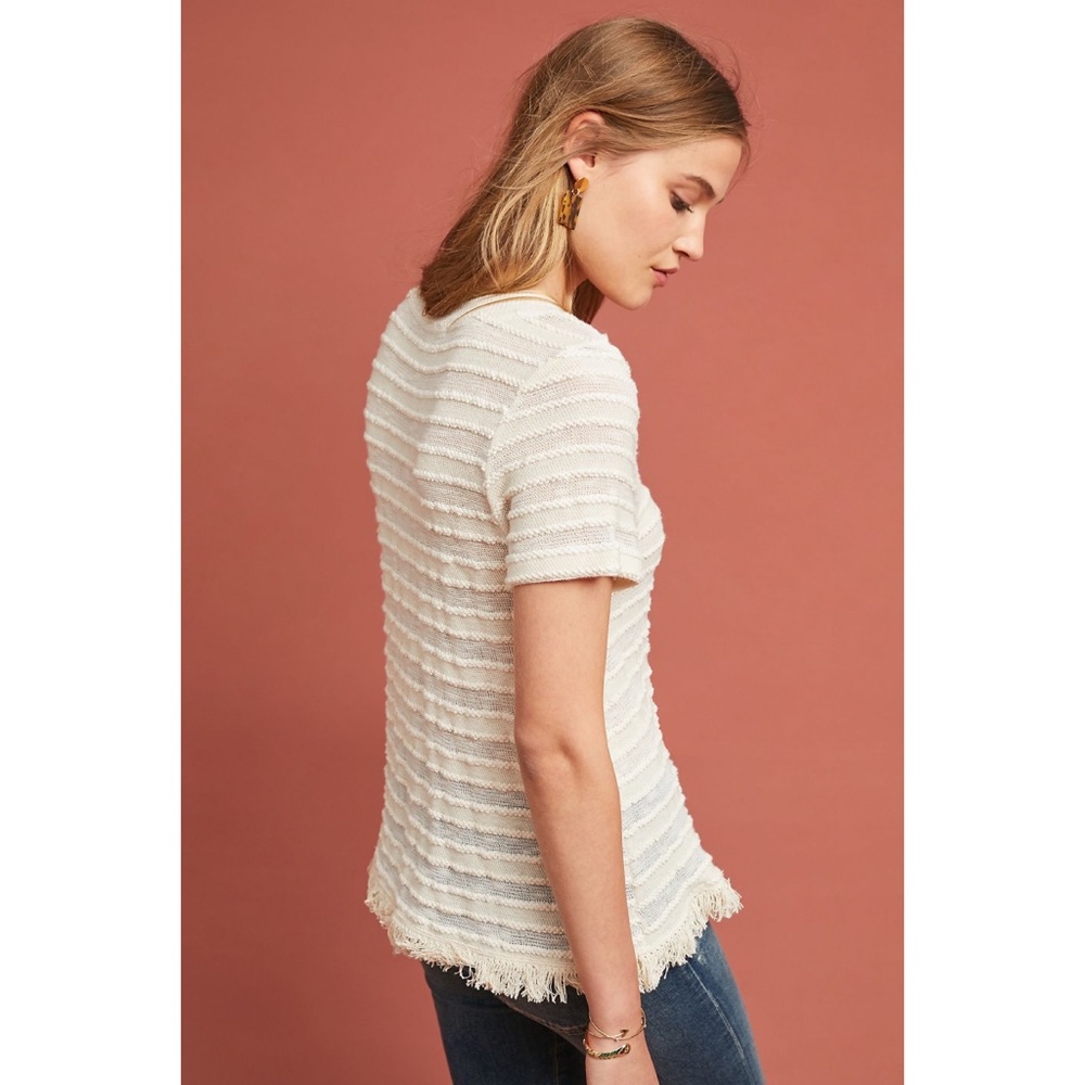 Anthropologie Eri + Ali Adia Textured Tee - Picture 2 of 6